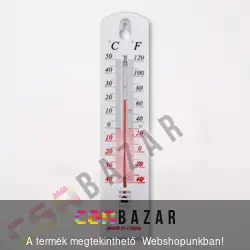 Műanyag hőmérő