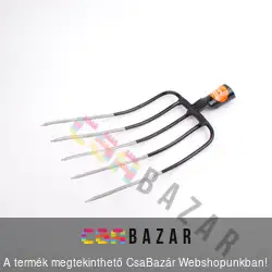 Kovácsolt vasvilla 5 ágú