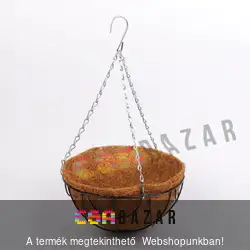 Kókuszrost függőkosár szett 40cm