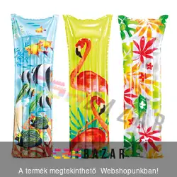 Felfújható virág mintás matrac 183x69 cm Intex 59720