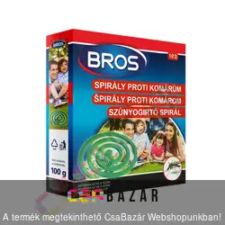 BROS szúnyogírtó spirál 10 db