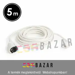Hálózati lengő hosszabbító 5 m 3 x 1,50 mm²