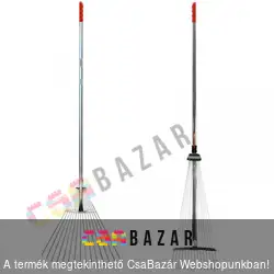 Lombseprű fém nyeles, állítható fogú hobby