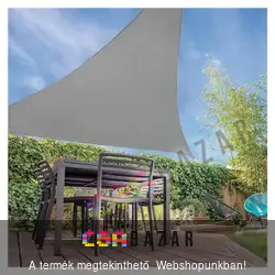 Napvitorla, árnyékoló háromszög, 3,0 m szürke