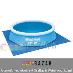 Bestway PVC medence alátét fólia 244 cm átmérőjű medencéhez - 274 x 274 cm