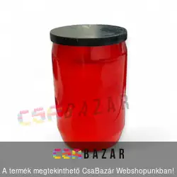 Olajmécses, piros mécses betét 9 cm 30 órás